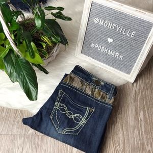 1st Kiss Size 7 Skinny Jeans Large Stitching